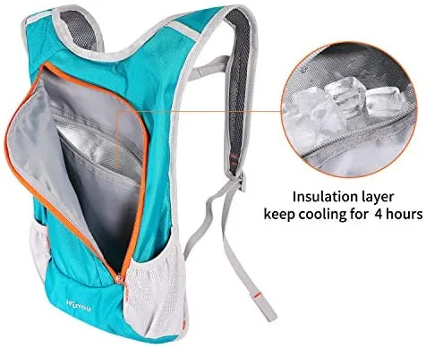 KUYOU Outdoor Hydration Backpack with 2L Hydration Bladder