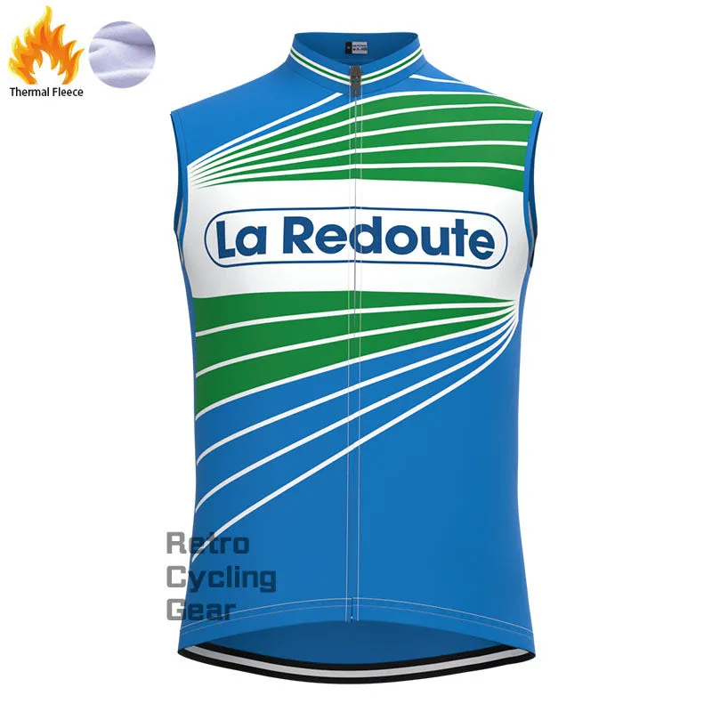 La Redoute Blue Fleece Retro Cycling Kits