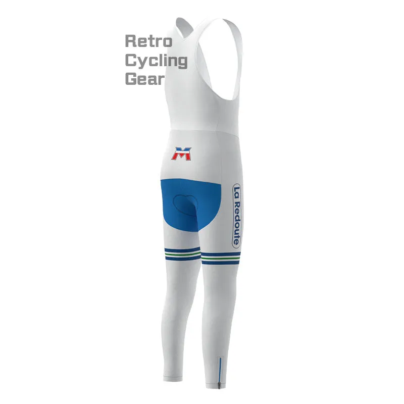 La Redoute Blue Fleece Retro Cycling Kits