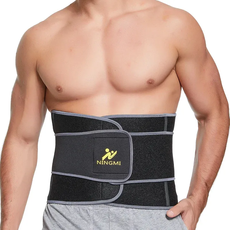 LAZAWG Men Waist Trainer Sweat Belt Neoprene Body