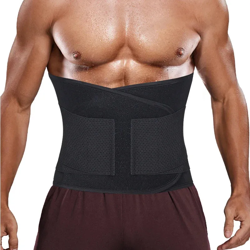 LAZAWG Men Waist Trainer Sweat Belt Neoprene Body