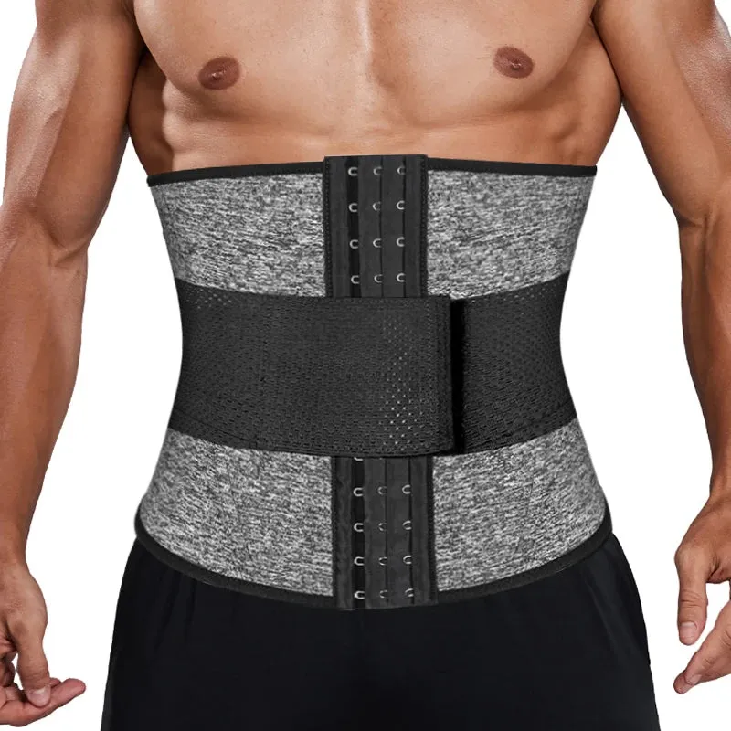 LAZAWG Men Waist Trainer Sweat Belt Neoprene Body