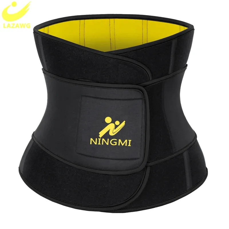 LAZAWG Men Waist Trainer Sweat Belt Neoprene Body