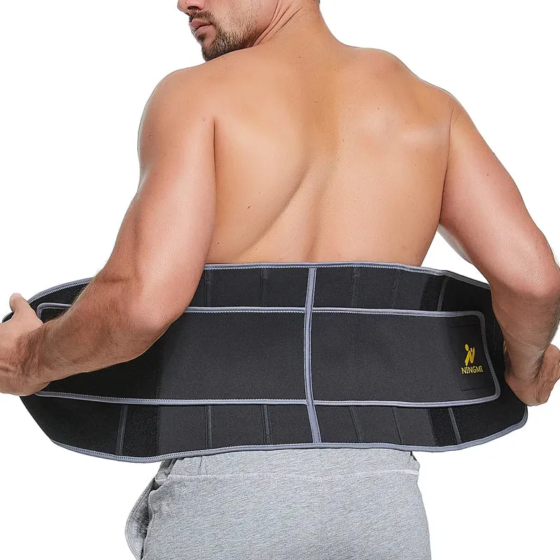 LAZAWG Men Waist Trainer Sweat Belt Neoprene Body