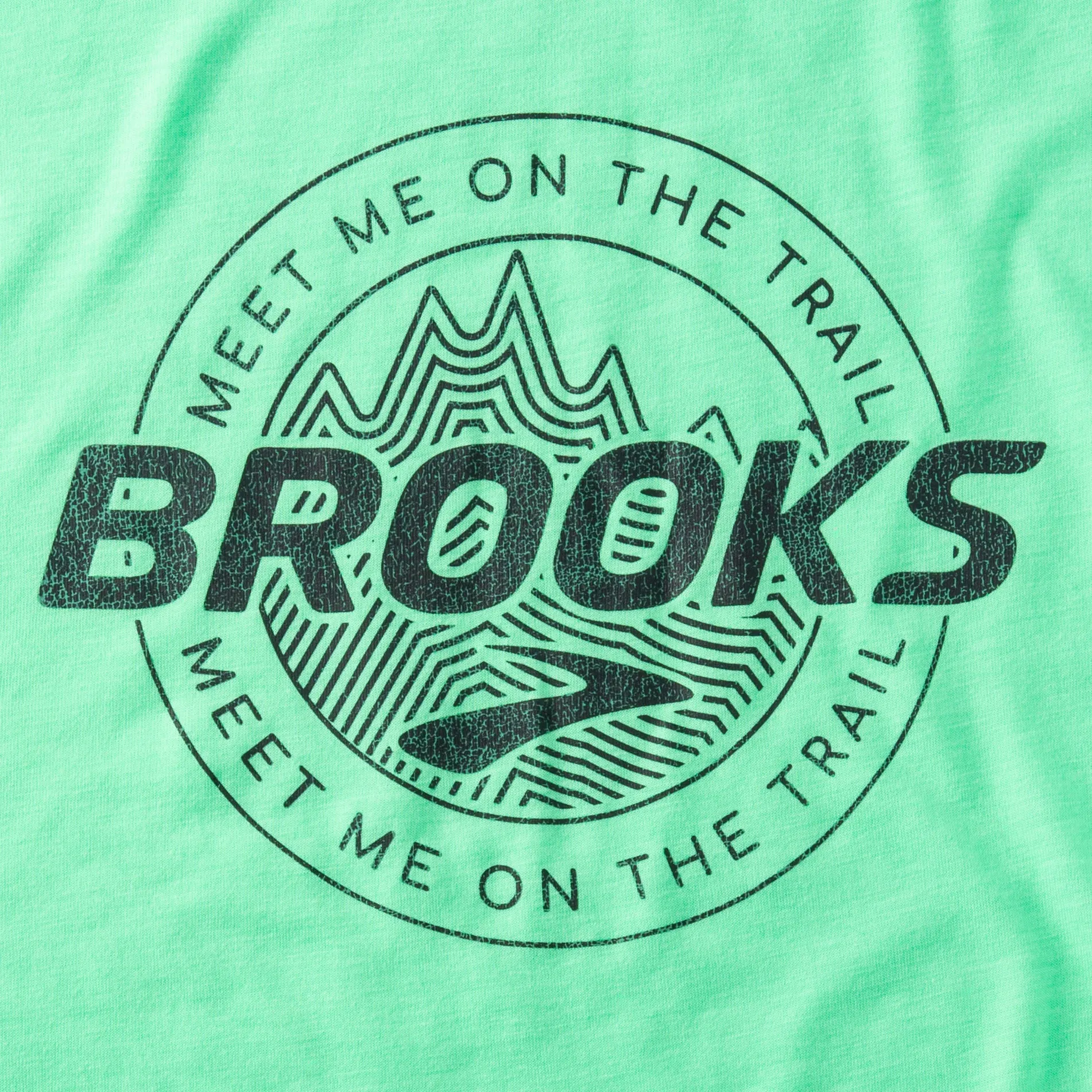 Men's Brooks Trail Distance Short Sleeve