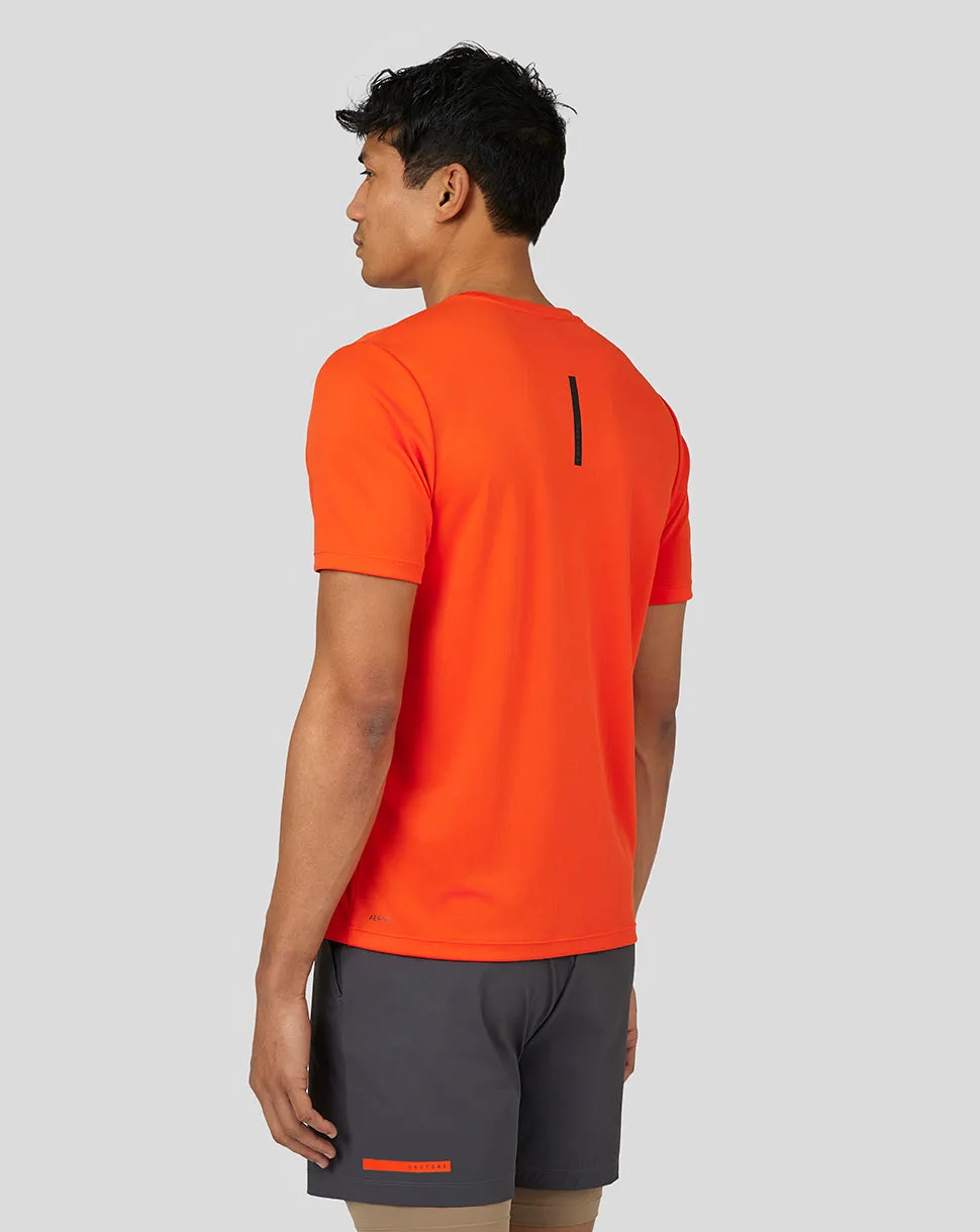 Men's Flow Short Sleeve Graphic T-Shirt - Deep Orange