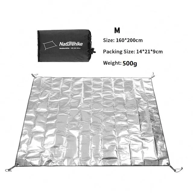 Naturehike Ultralight Waterproof Camping Mat Picnic Blanket Beach Mattress Outdoor Tent Sleeping Pad Aluminum Foil EVA Foam Mat