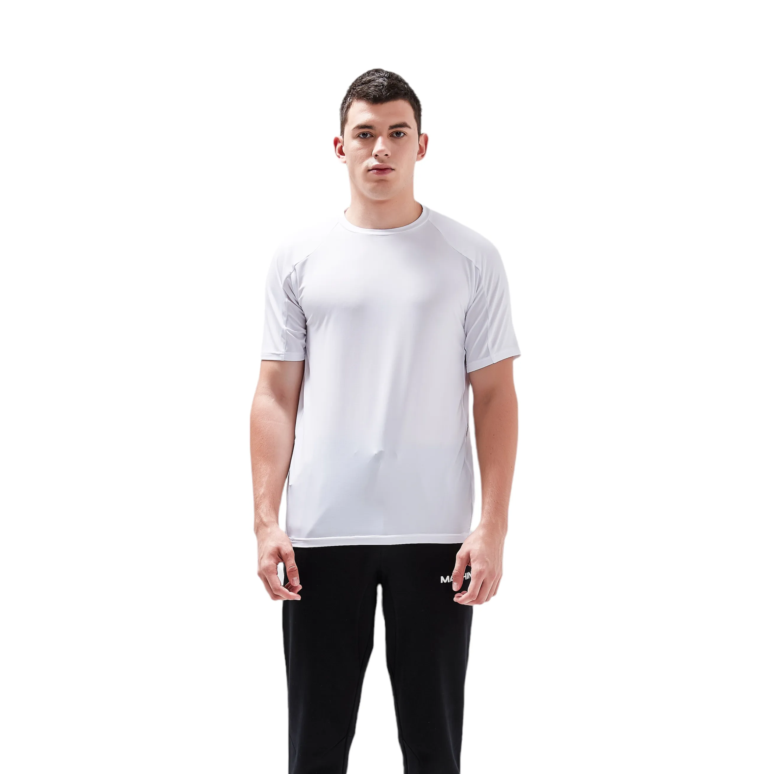 Nevins Performance Short Sleeve Top for Mens - White