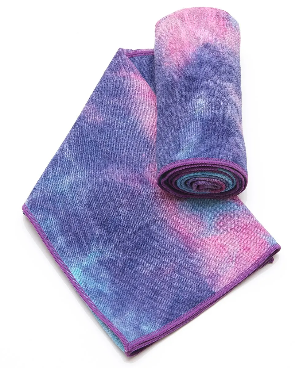 Noskid Sandwash Tie Dye Yoga Towel