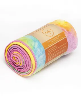 Noskid Sandwash Tie Dye Yoga Towel