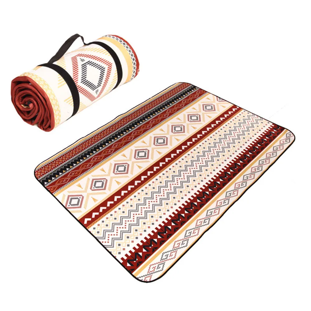 Outdoor Picnic Mat Moistureproof Mat Folding Camping Mat Outdoor Beach Picnic Lightweig Sleeping Mat Pad Camping Picnic Blanket