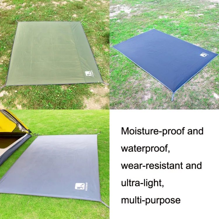 Outdoor Tent Mats Thickened Oxford Cloth Waterproof Picnic Mat, Size: 140x210cm(Grey)