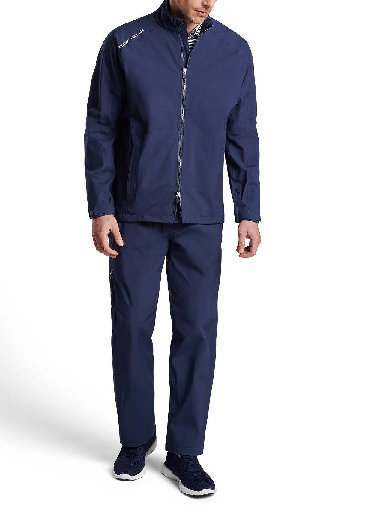 Peter Millar Rain Walker Custom Jackets, Navy