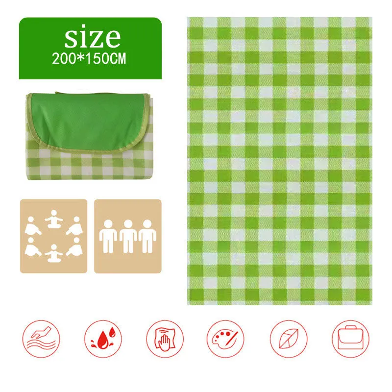 Picnic Mat, Outdoor Waterproof, Portable Portable For Party, Picnic, Moisture-Proof Mat, Outing, Barbecue, Picnic Cloth, Lawn Cushion