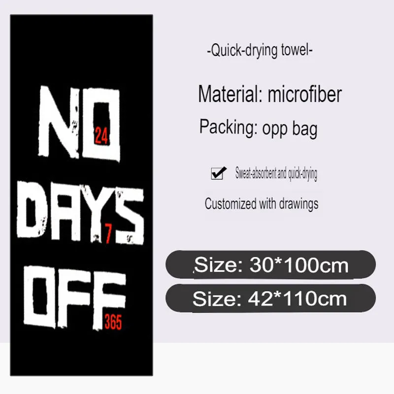 Quick-Drying Bath Towel Microfiber Sports Towel Running Fitness Cold Towel Custom Cold Towel Printable