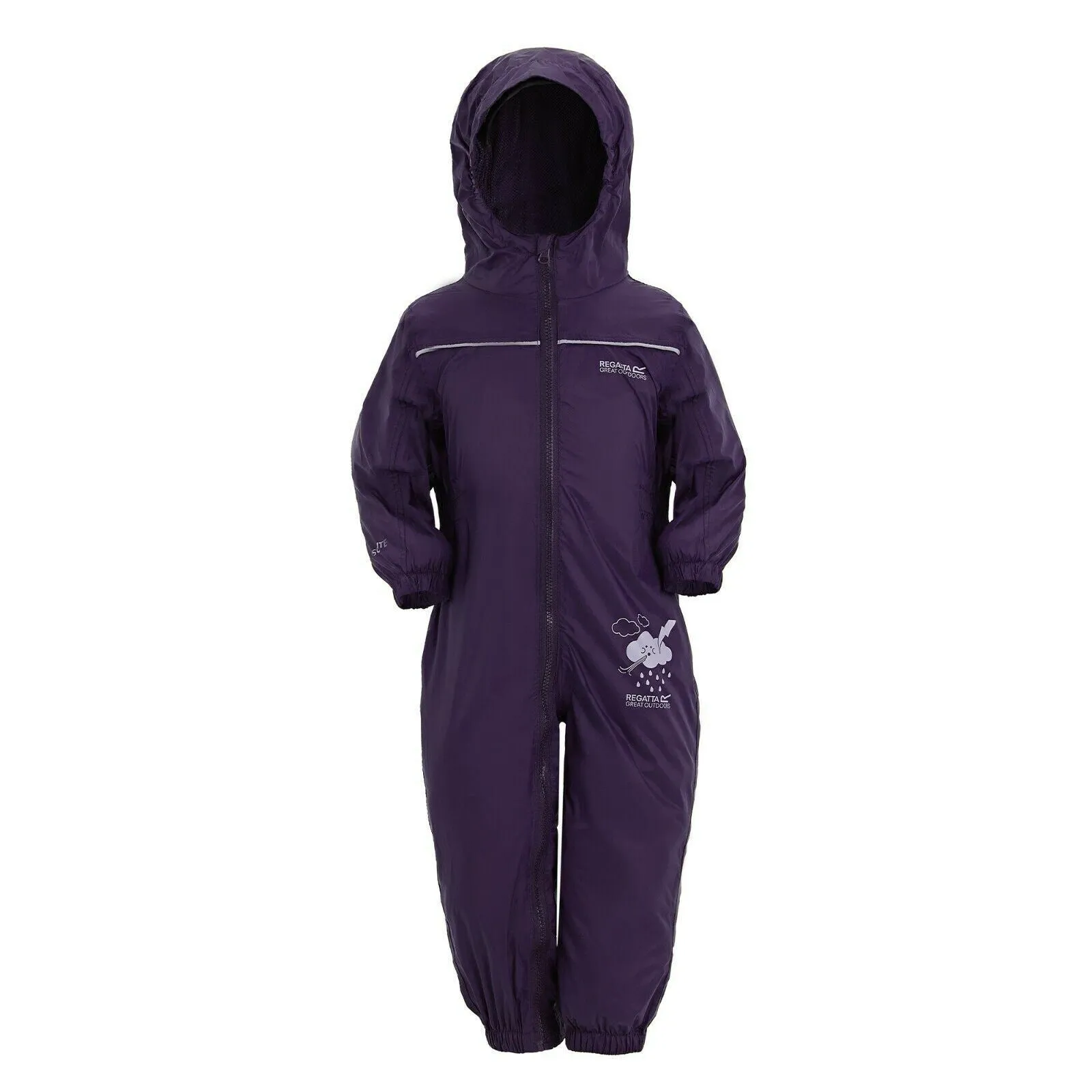 Regatta Kids' Puddle IV Waterproof All In One Rain Suit