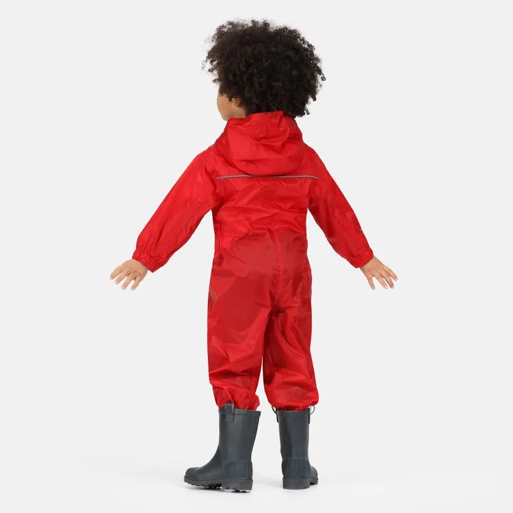 Regatta Kids' Puddle IV Waterproof All In One Rain Suit