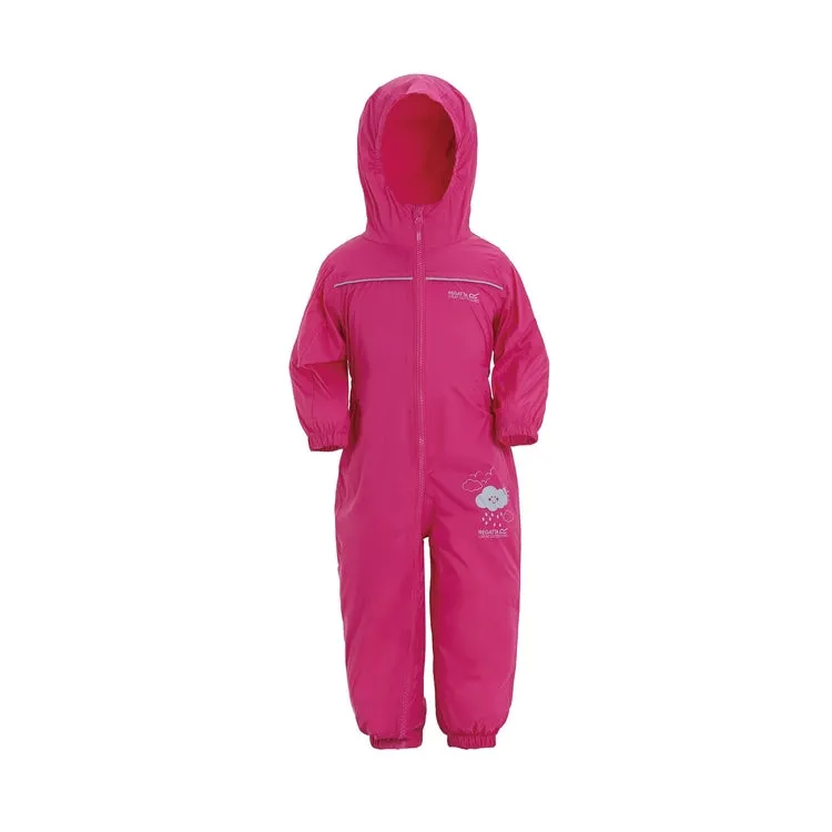 Regatta Kids' Puddle IV Waterproof All In One Rain Suit