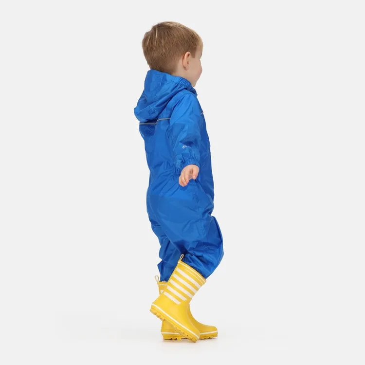 Regatta Kids' Puddle IV Waterproof All In One Rain Suit