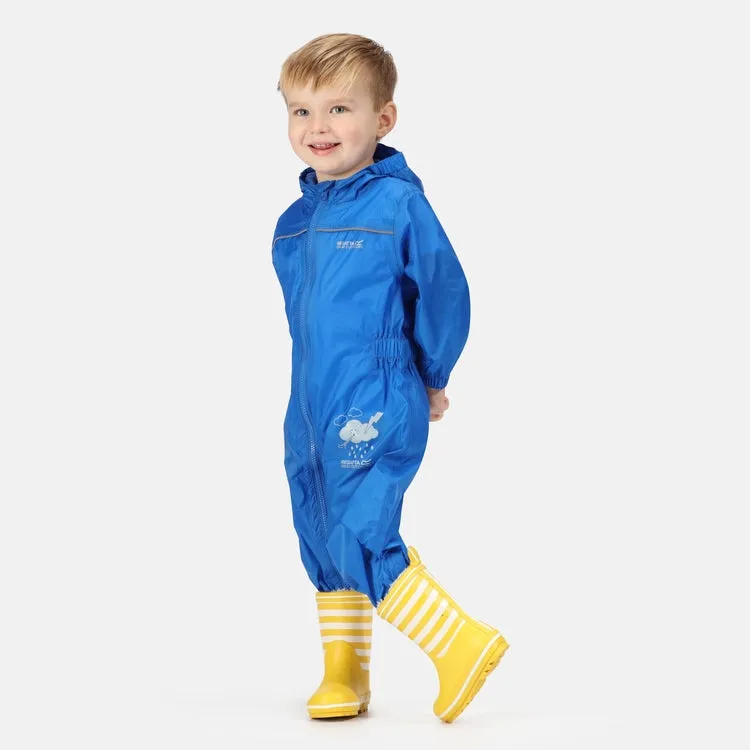 Regatta Kids' Puddle IV Waterproof All In One Rain Suit