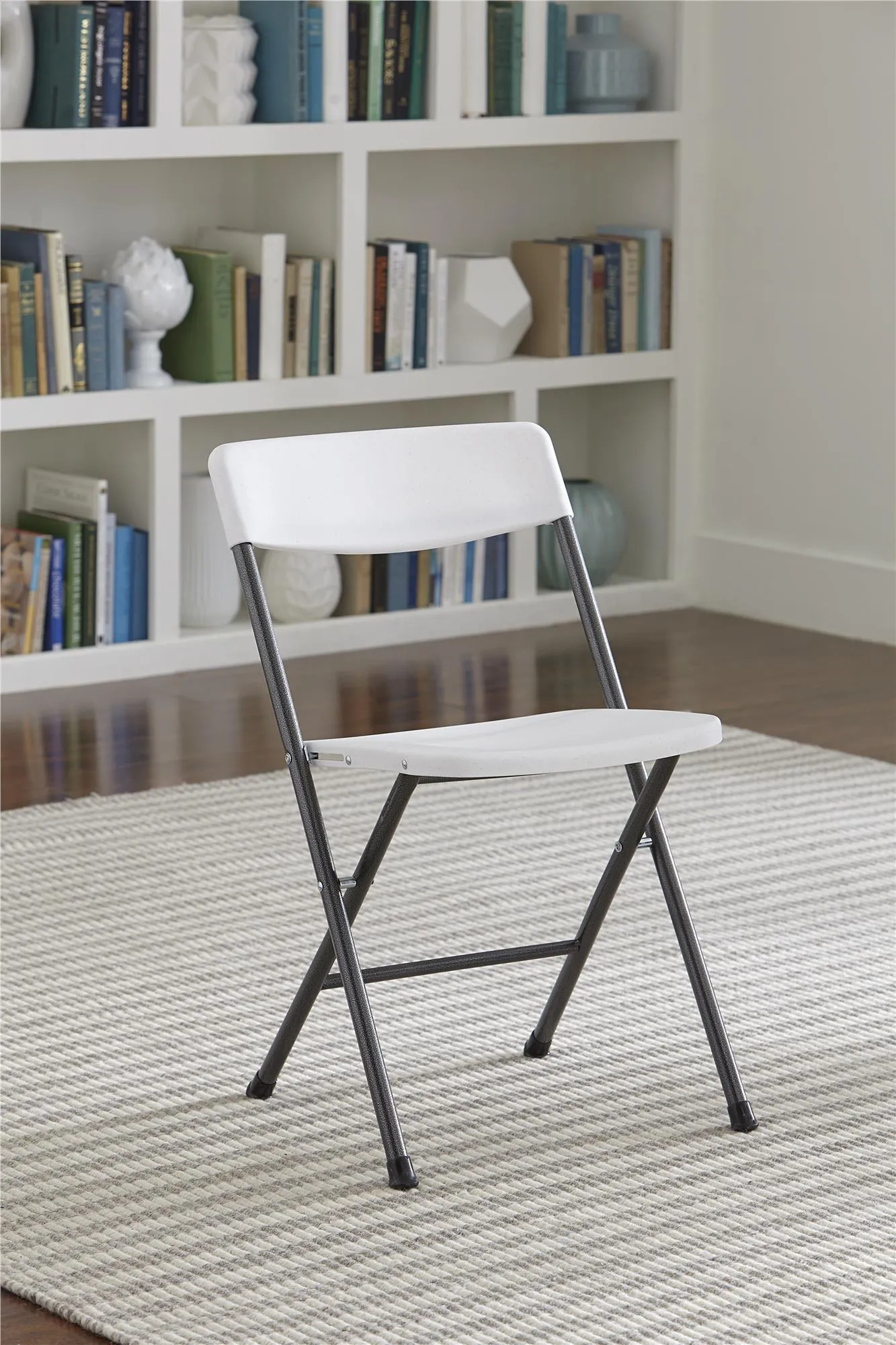 Resin Folding Chair with Molded Seat and Back