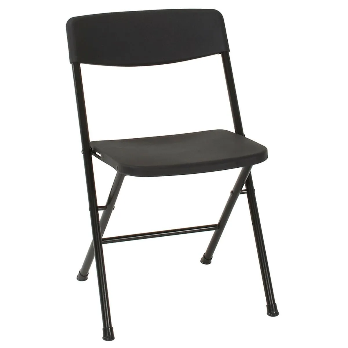 Resin Folding Chair with Molded Seat and Back