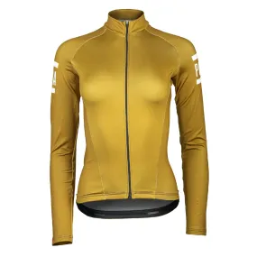 Rich Ochre Women's ls Winter Jersey | hoban