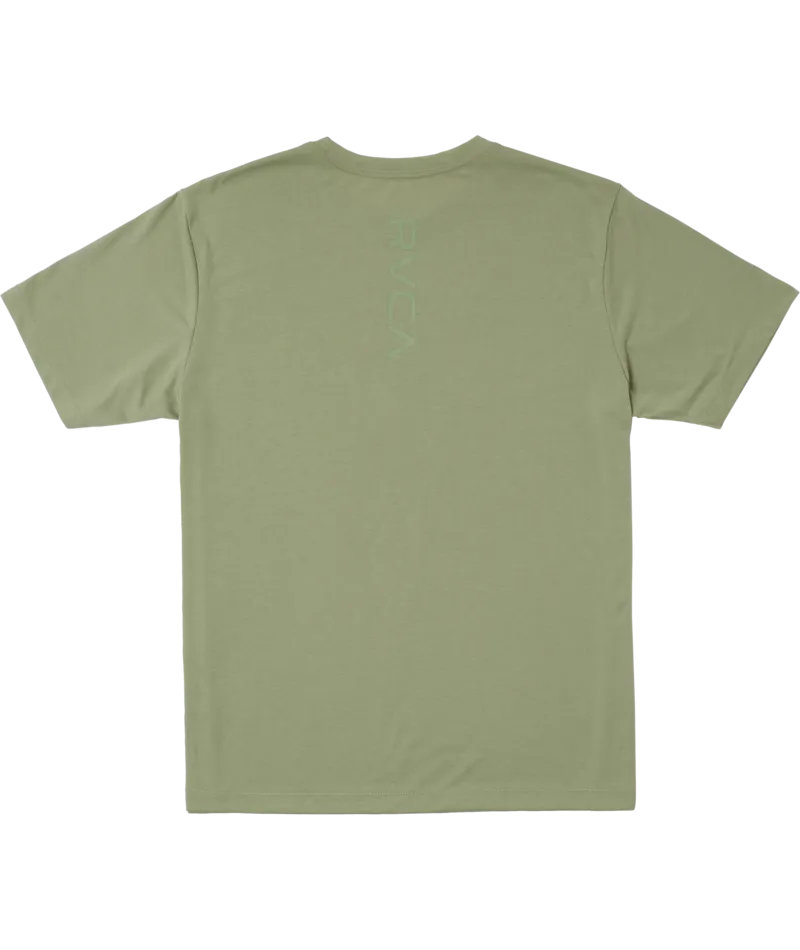 RVCA Mens VA Mark Performance Short Sleeve T-Shirt