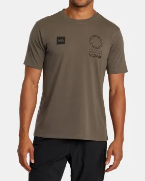 RVCA VA MARK TEE - MOCHA