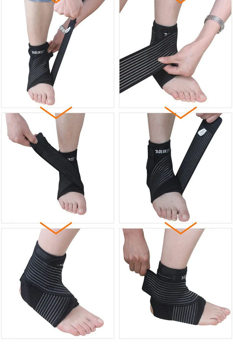 SA061 - Double wrapping ankle inflatable ankle protection