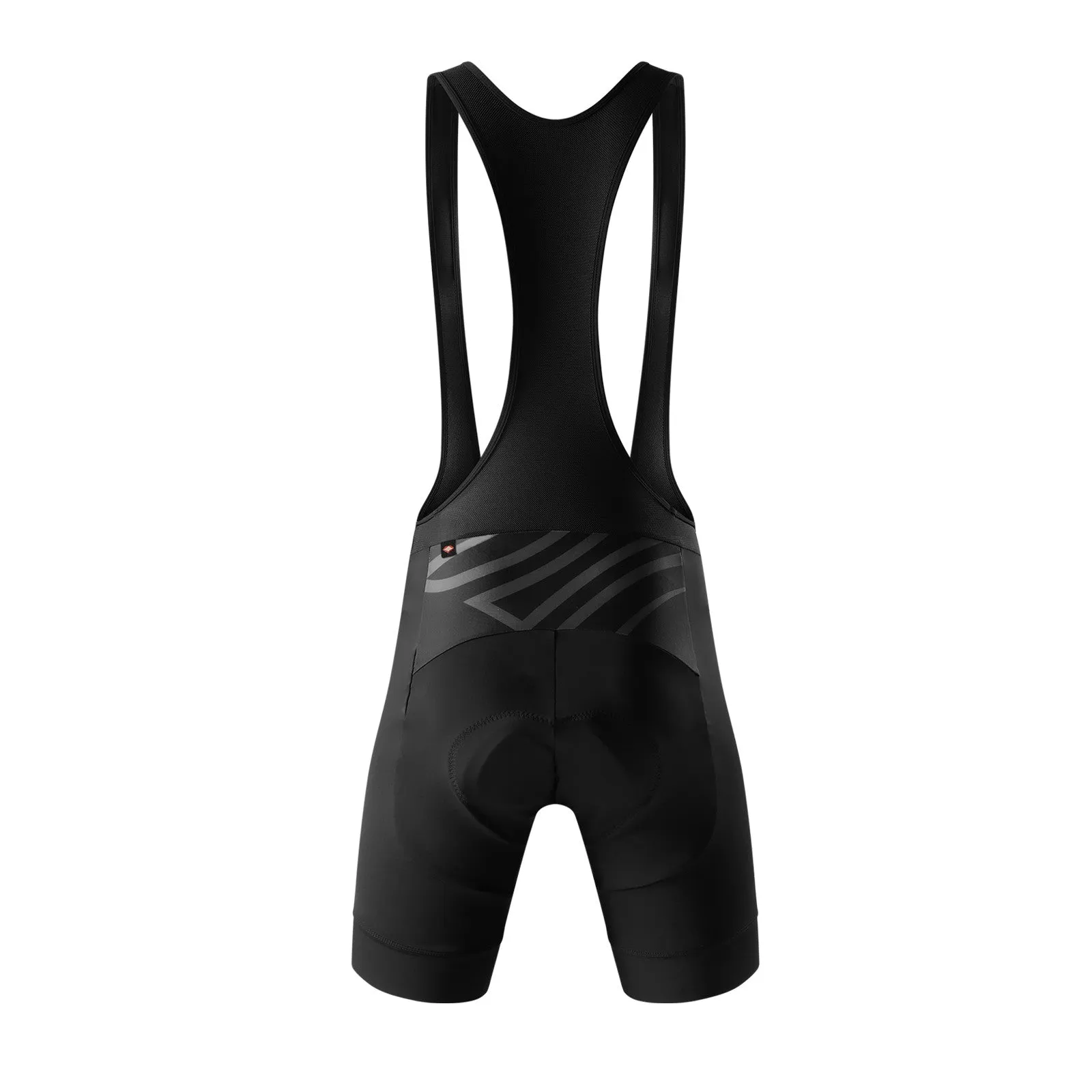 Santic Herman Black Men Padded Cycling Bib Short