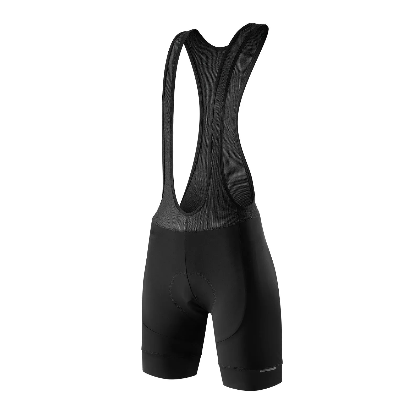 Santic Herman Black Men Padded Cycling Bib Short