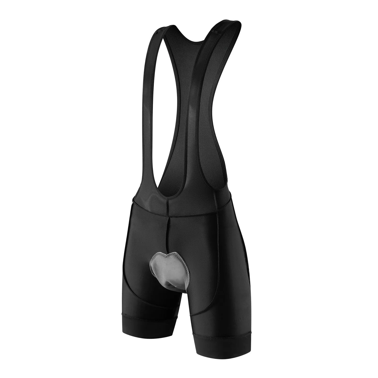 Santic Herman Black Men Padded Cycling Bib Short