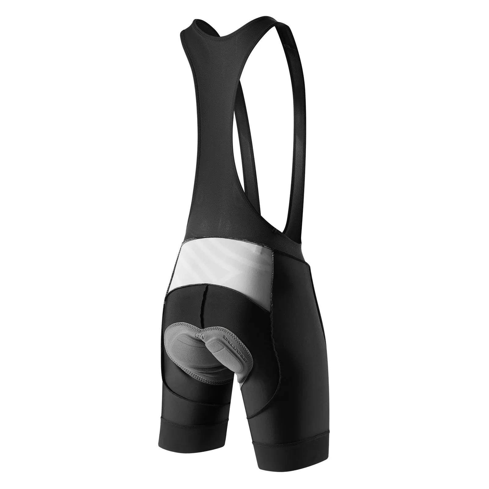 Santic Herman Black Men Padded Cycling Bib Short