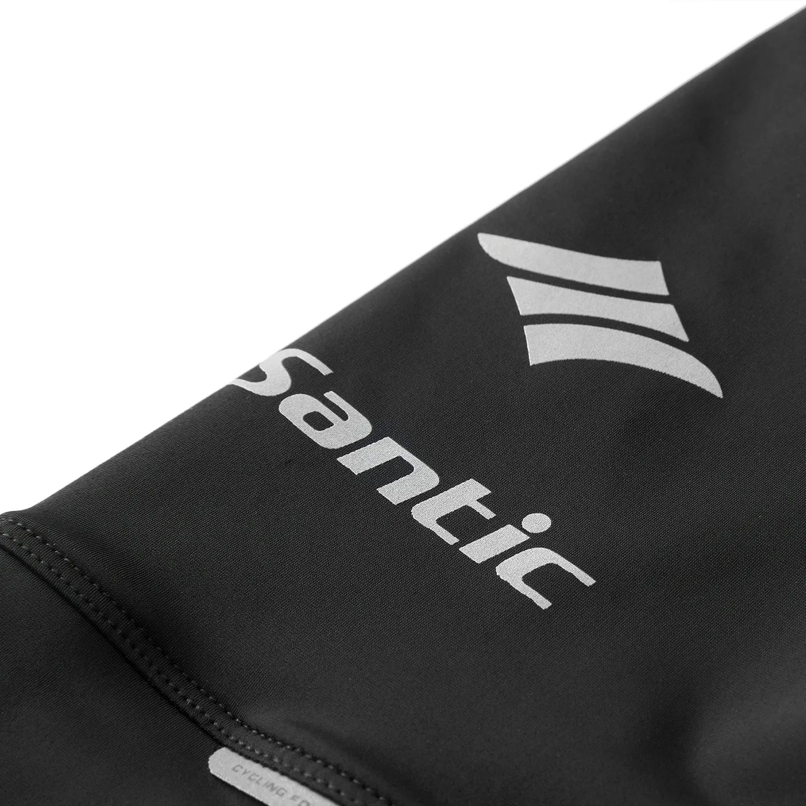 Santic Herman Black Men Padded Cycling Bib Short