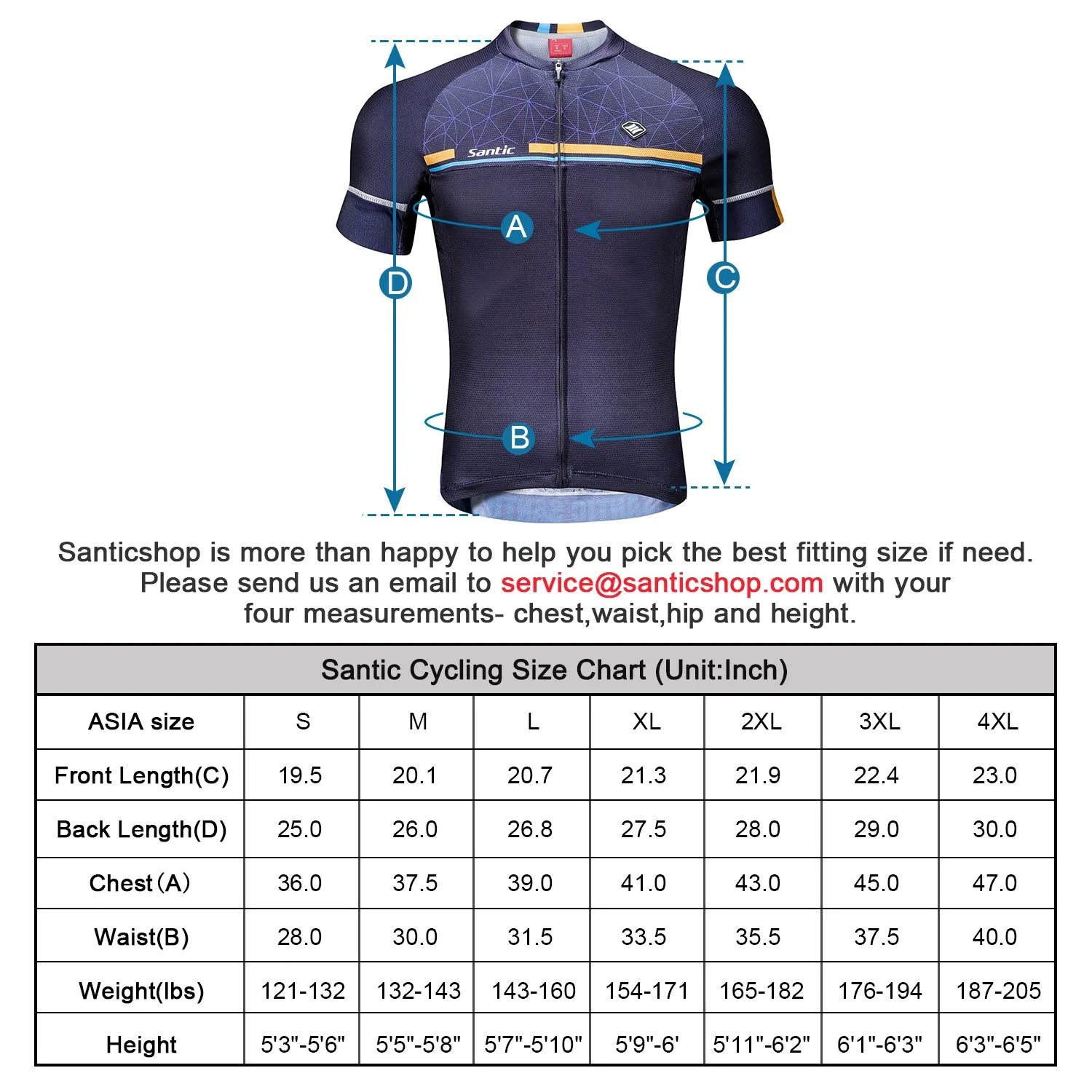 Santic Kamen Navy Men Cycling Jersey Short Sleeve