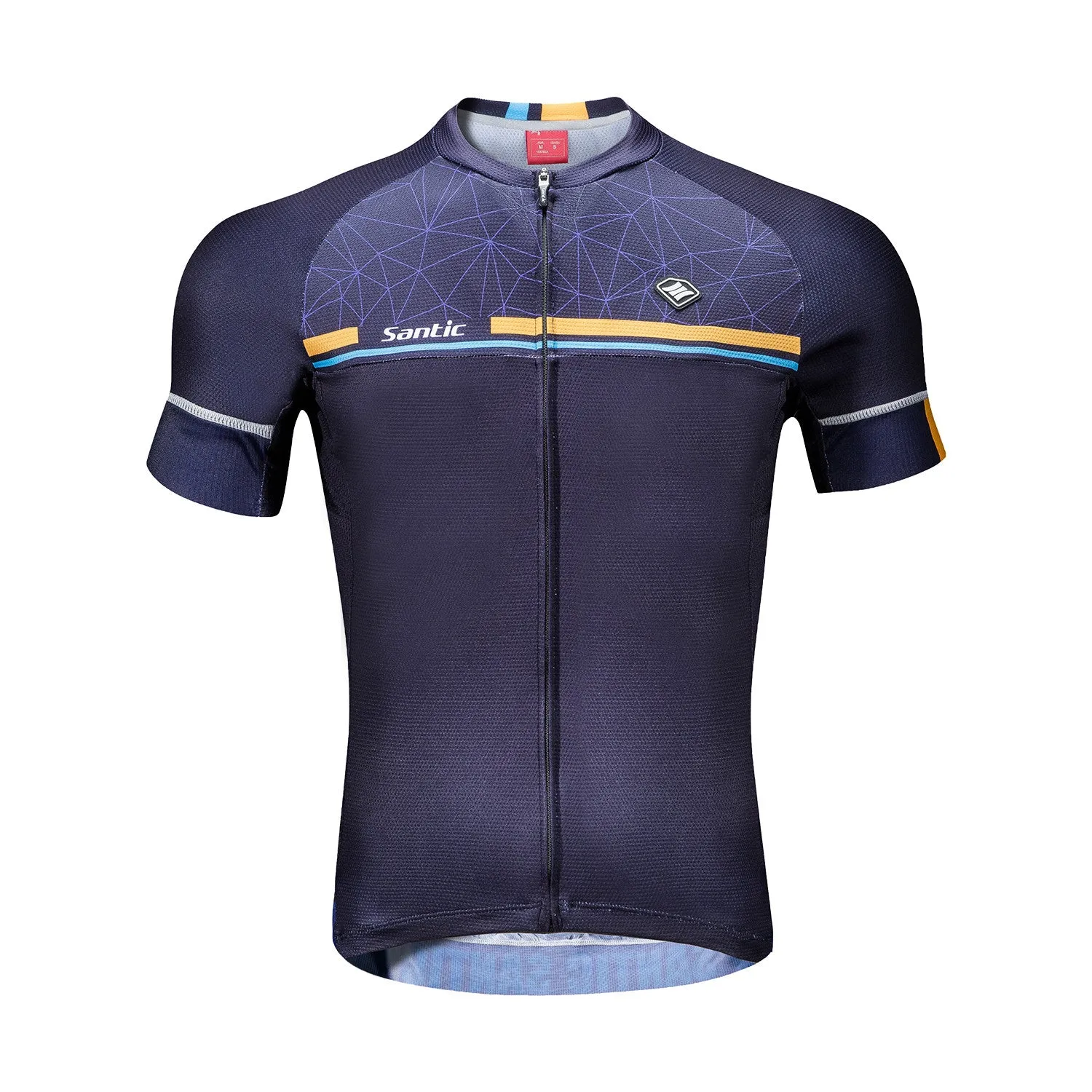 Santic Kamen Navy Men Cycling Jersey Short Sleeve