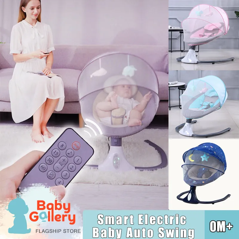 Smart Electric Baby Auto Swing Leaf Bouncer