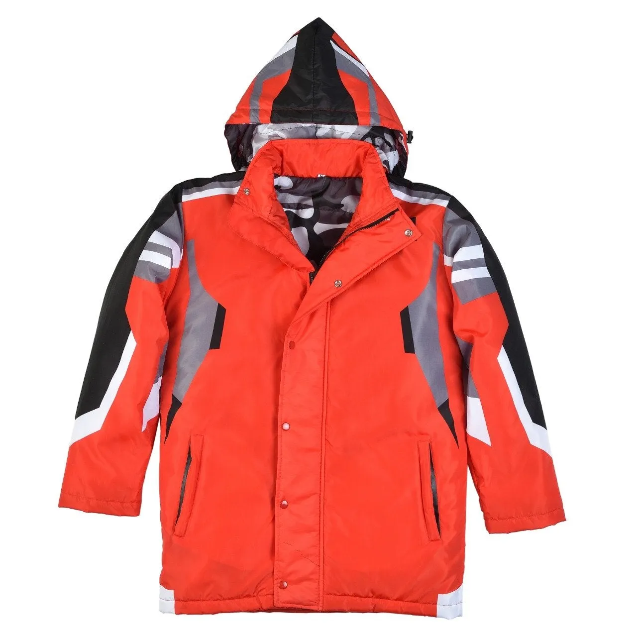 Stinger Mens Snow Ski Puffer Waterproof Jacket Hoodie