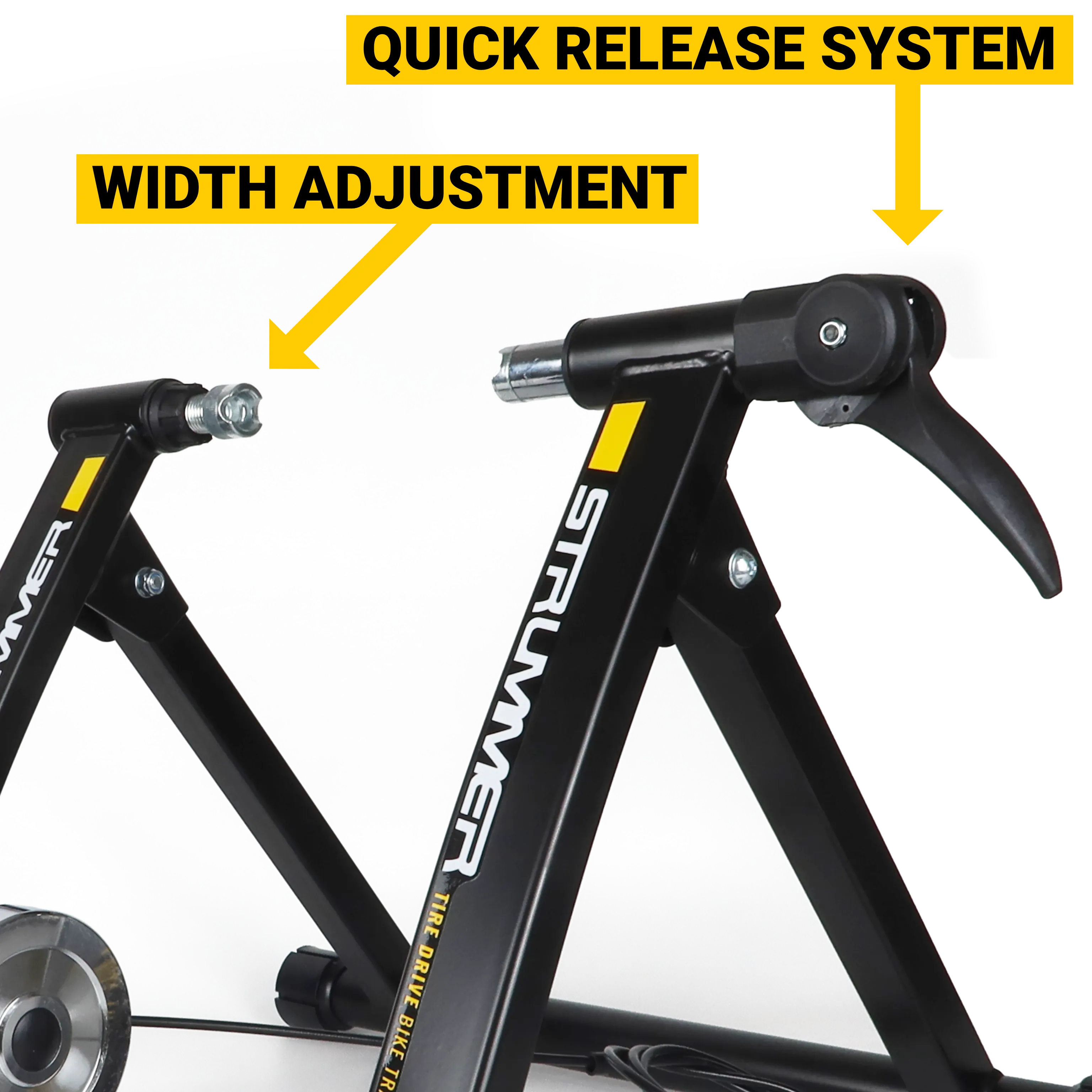 Strummer BT-9 Magnetic Resistance Indoor Bike Trainer with Remote