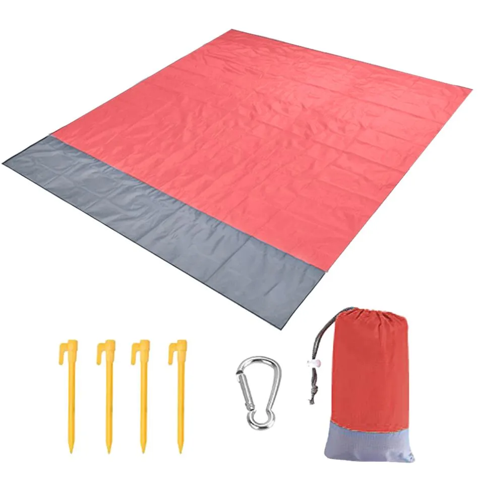 Swimming Pool Accessories Beach Towels Mat Anti Sand-free Beach Anti Sand Beach Blanket Wind Prevent Sand Proof Oversized Pocket