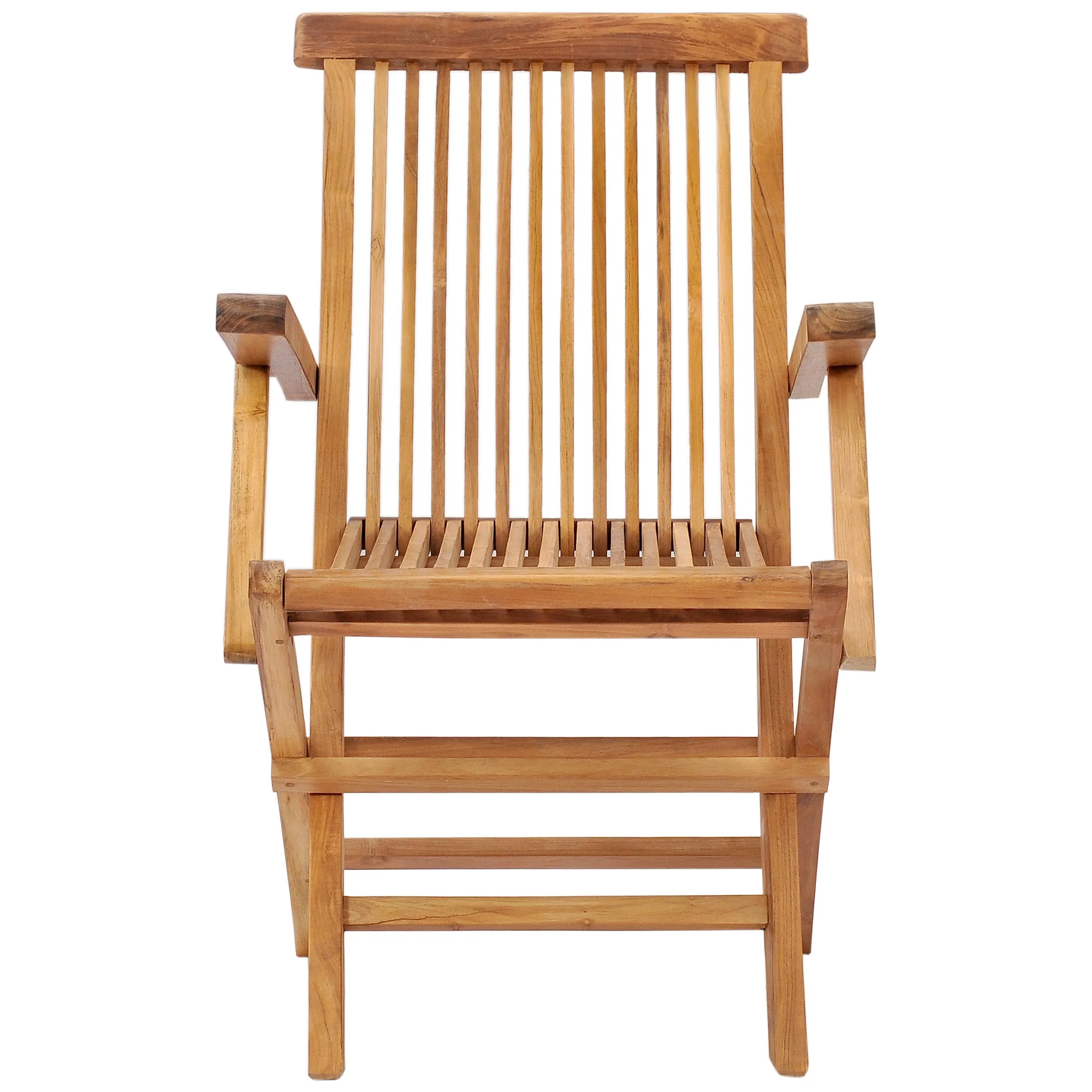 Teak Wood California Folding Arm Chair (set of 2)