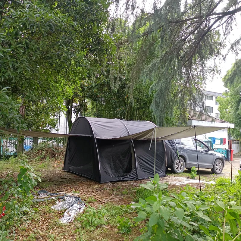 Tunnel car tent