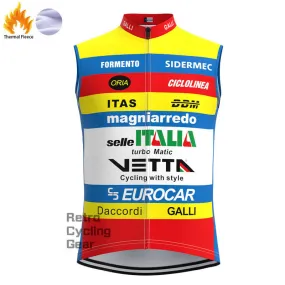 VETTA Fleece Retro Cycling Vest