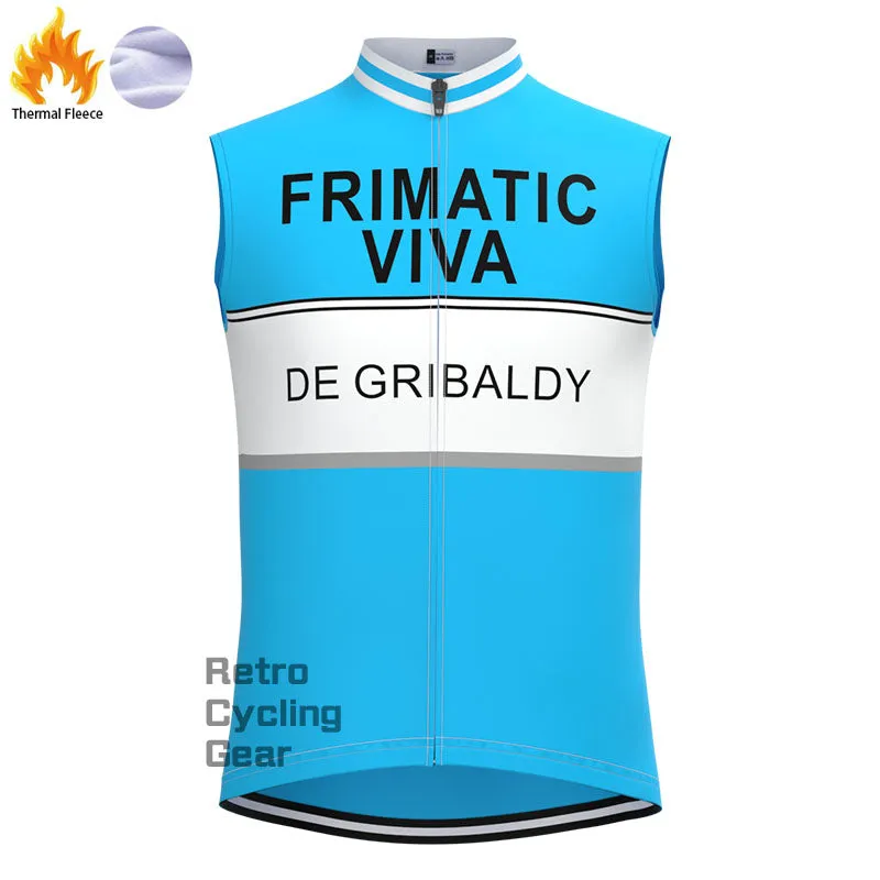 VIVA Fleece Retro Cycling Vest