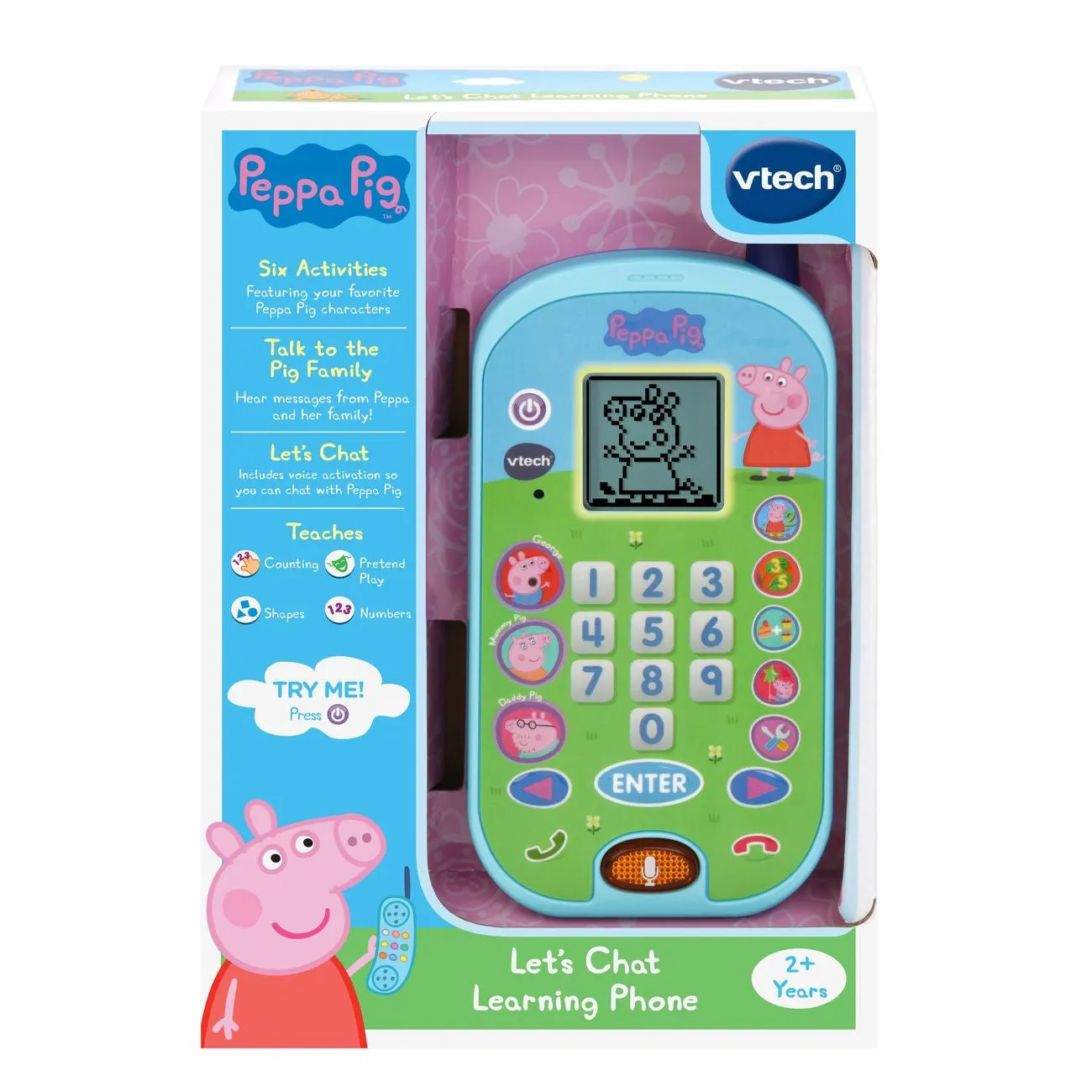 Vtech Peppa Pig Let's Chat Learning Phone