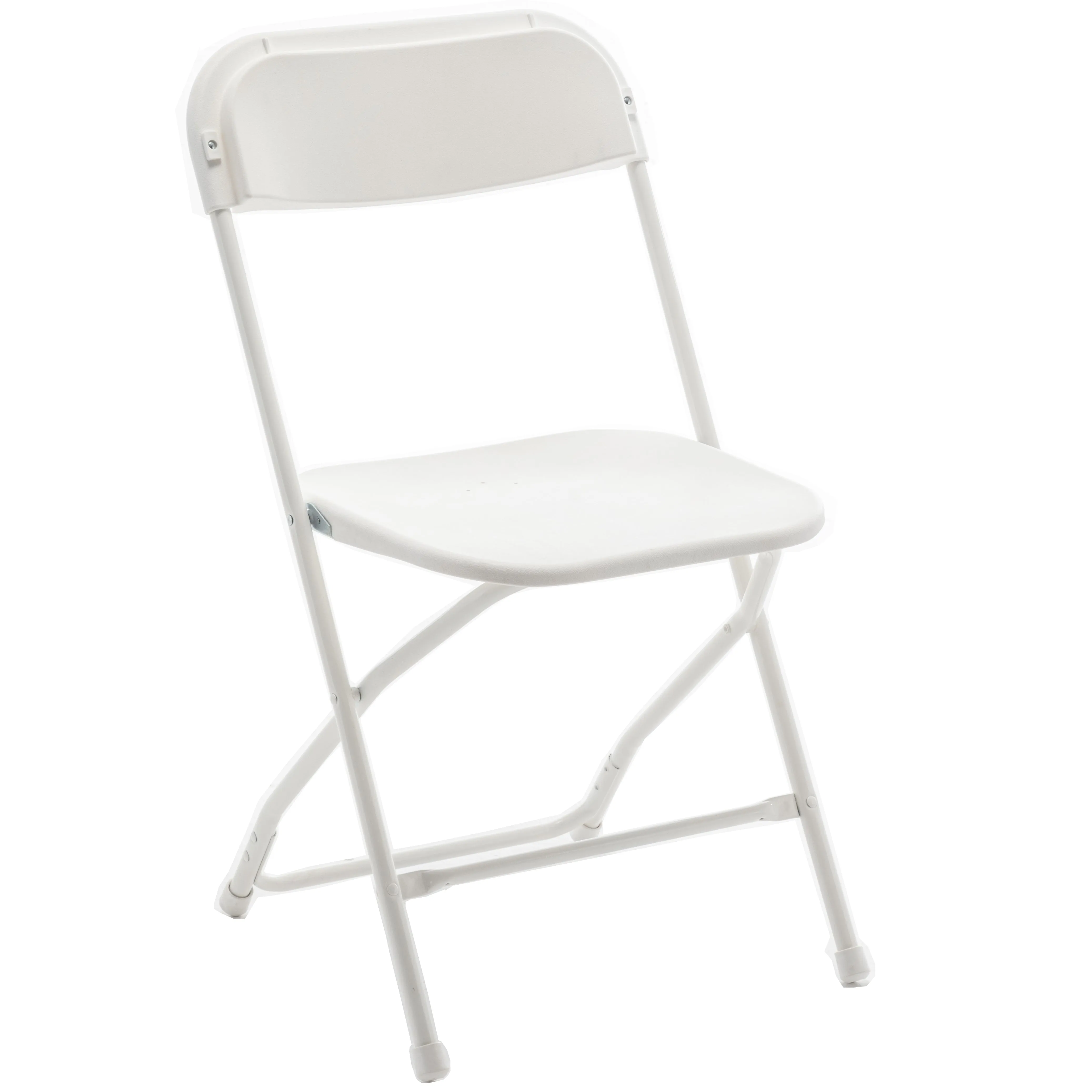 White Plastic Folding Chair - In Store Only