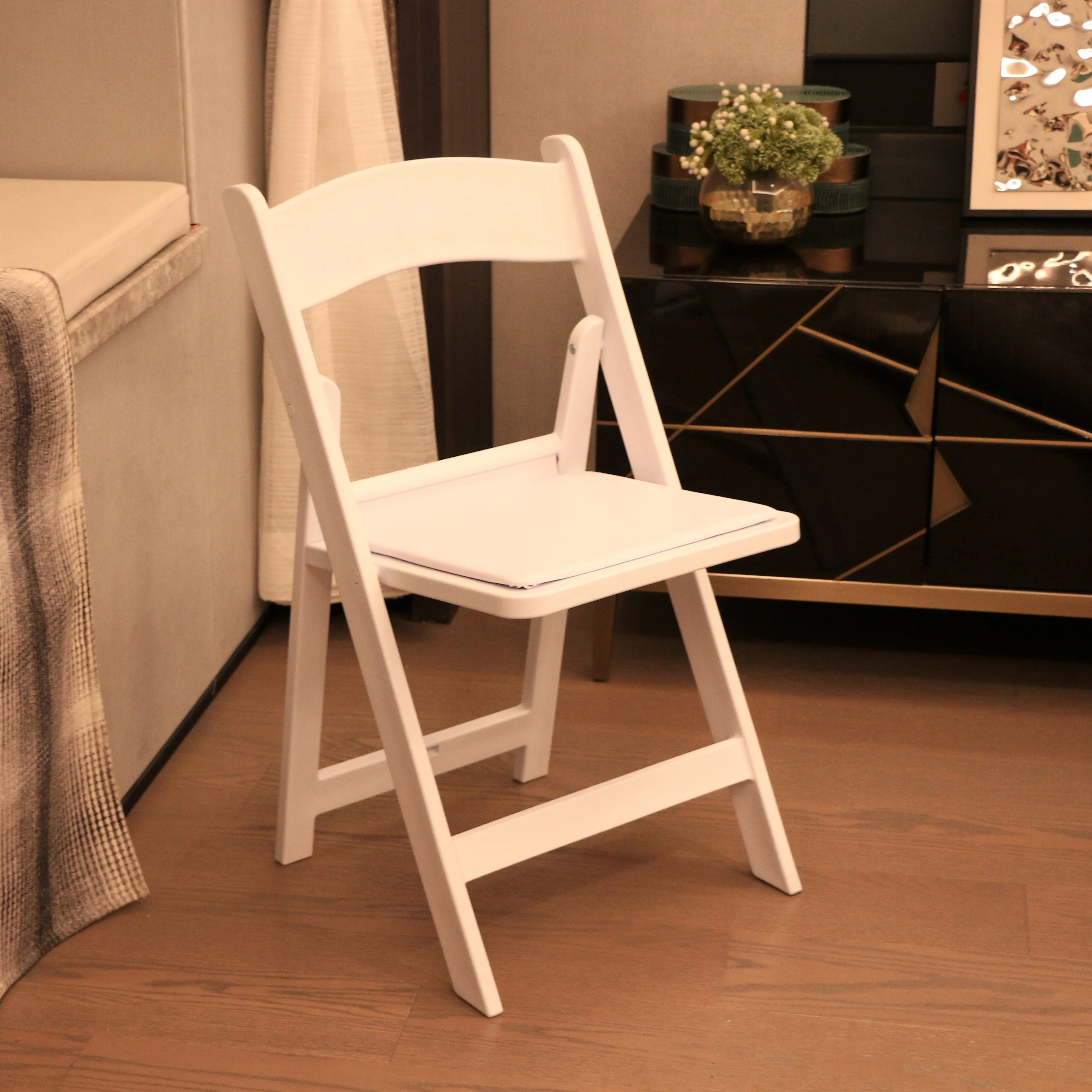 White Resin Chair- In Store Only