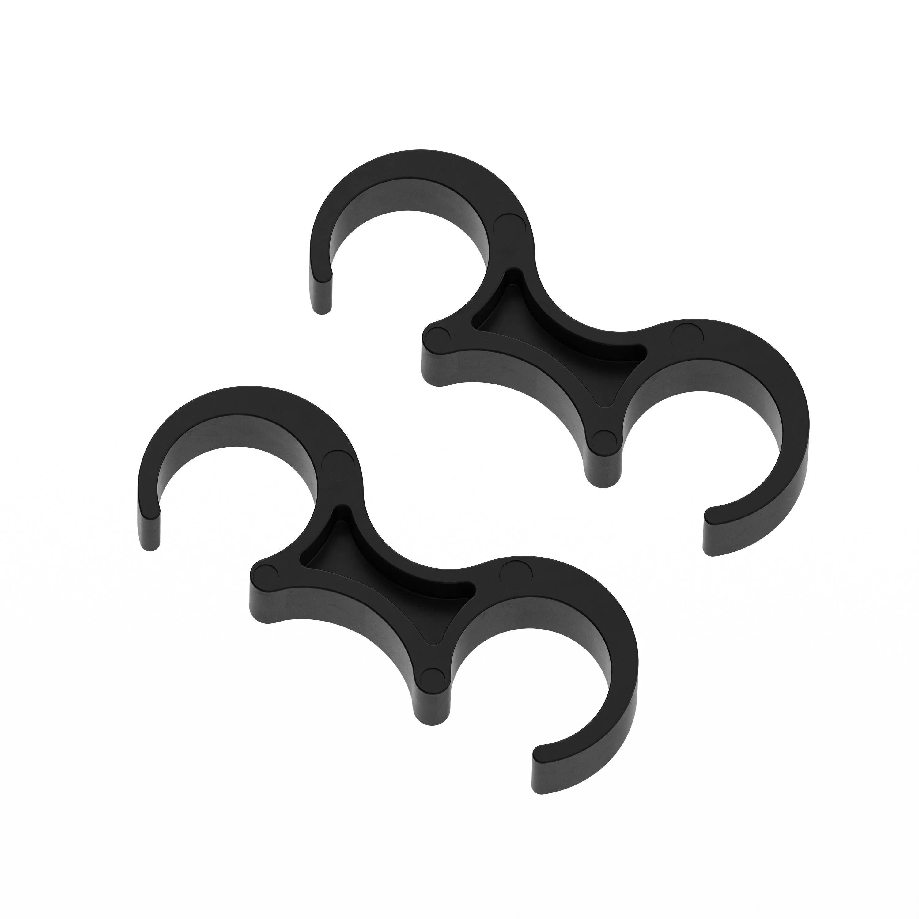 Wide Plastic Ganging Clips - Set of 2