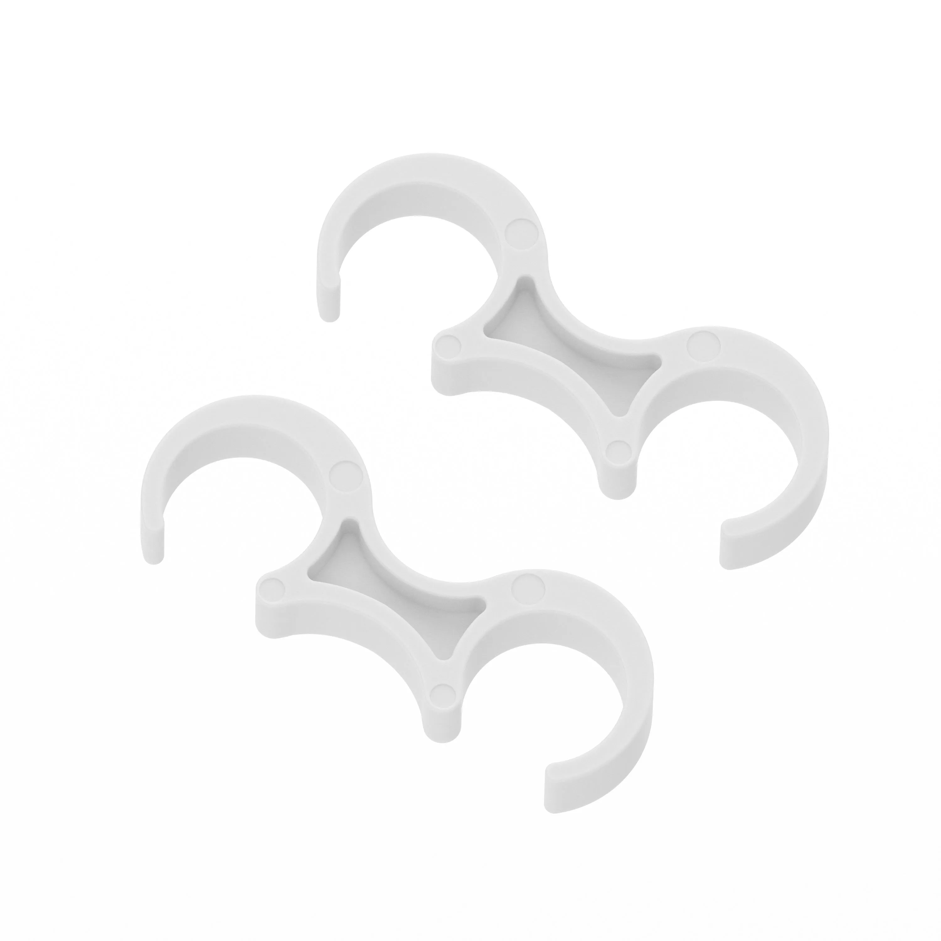 Wide Plastic Ganging Clips - Set of 2